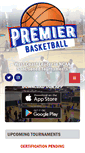 Mobile Screenshot of premierhoops.net